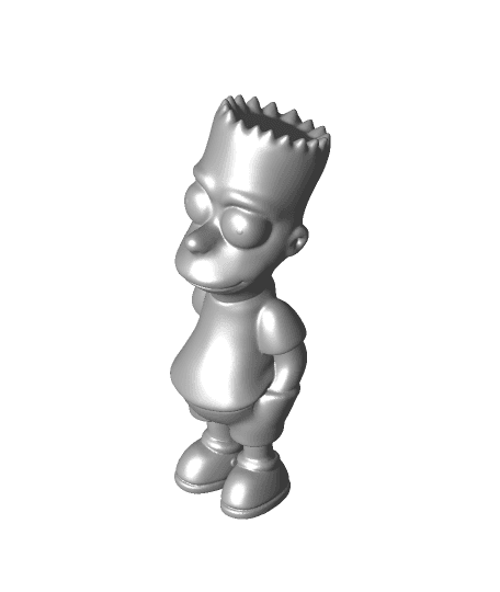Bart Simpson.stl by 3DDesigner full viewable 3d model