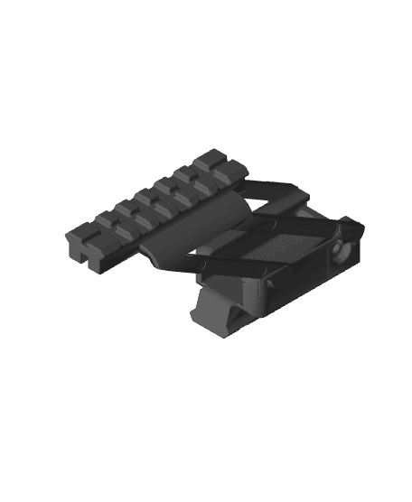 HK USP airsoft Pistol to Picatinny v7.3mf 3d model