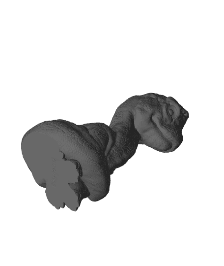 Baby Brachiosaurus - Support-less 3d model