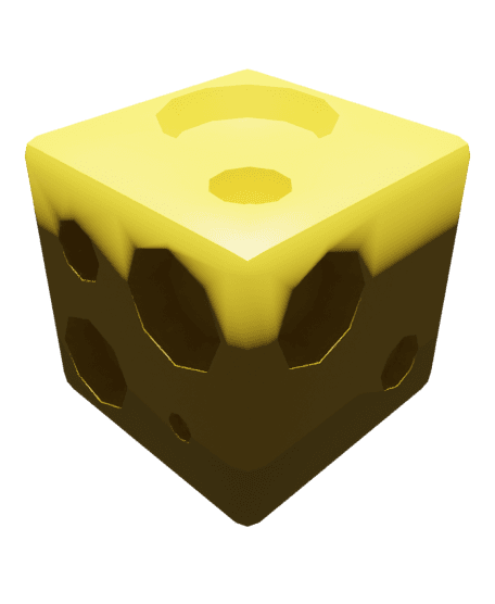 Block_Cheese.blend 3d model