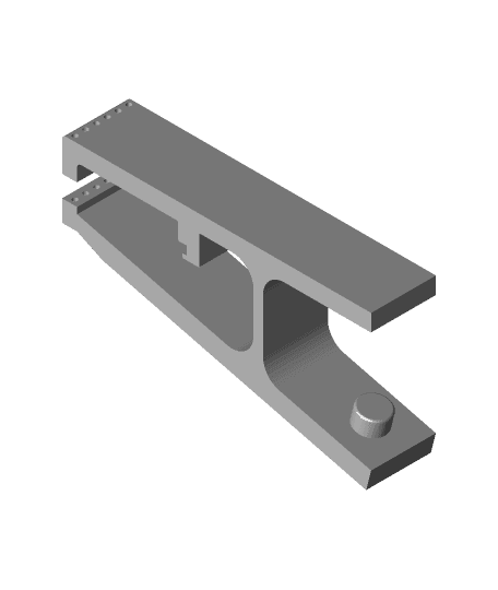 Sonoff 6 pin Programming clip. by mjf55 full viewable 3d model