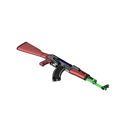 AK_47.SLDPRT by haktanyagmur full viewable 3d model