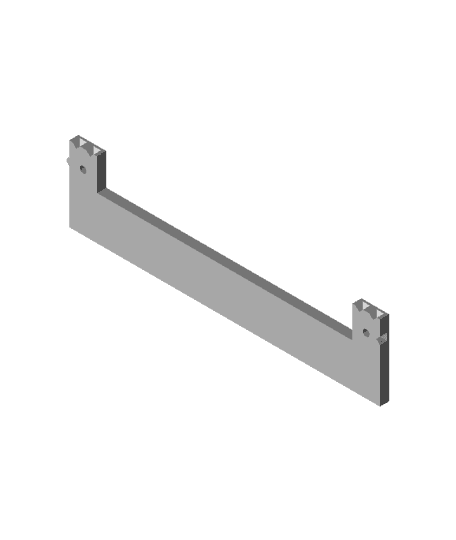 Wall Rack helper wall Fasteners 3d model