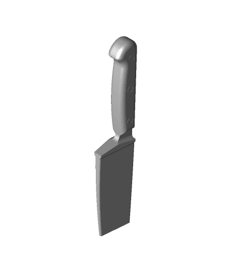 Collapsing Kitchen Knife 3d model