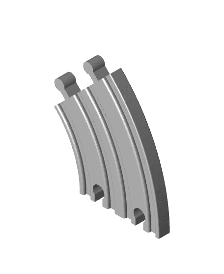 BRIO Style Train Track, Curve, EE1 3d model