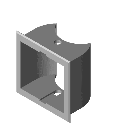 Recessed Toilet Paper Holder by JordanTruesdell full viewable 3d model