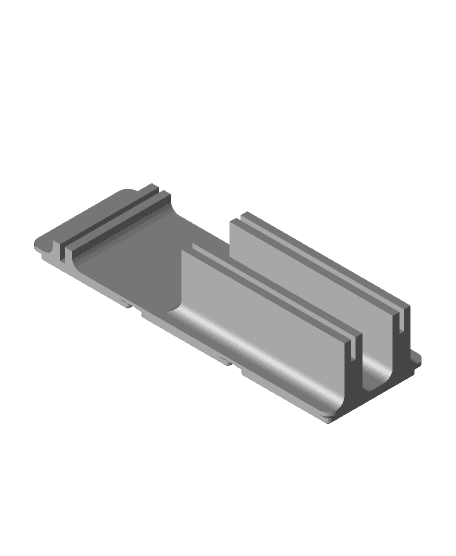 Gridfinity PCI-E Single Slot Card Holder 3d model