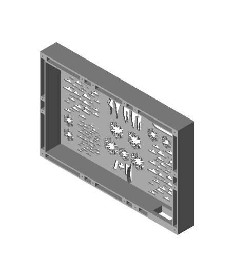 Air conditioner cover 3d model