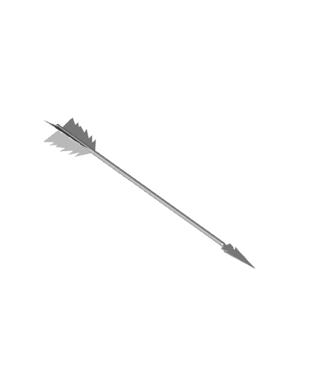 arrow lord of the rings.stl 3d model
