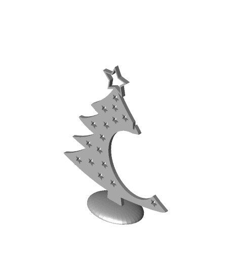 Christmas Bauble Display Tree 3d model