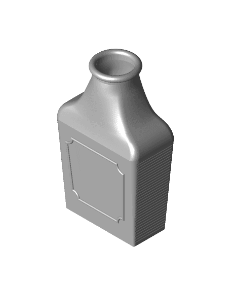 Simple Potion Bottle 3d model