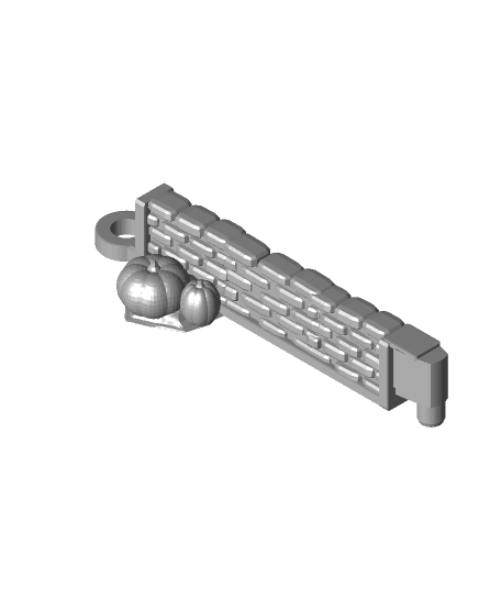 FHW: Mod Sec Graveyard wall long pump 1.2 3d model