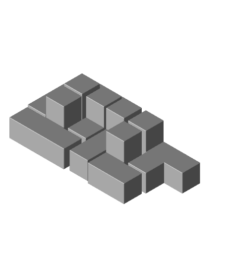 cube_puzzles_COFFIN.stl 3d model