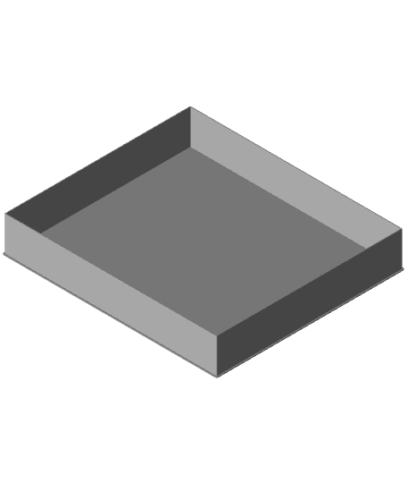 LOWER SEVEN EIGHTHS BLOCK, nestable box (v1) by PPAC full viewable 3d model