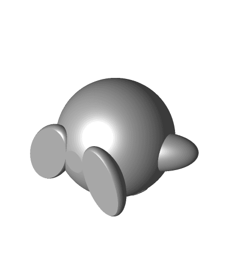 Kirby - No supports 3d model
