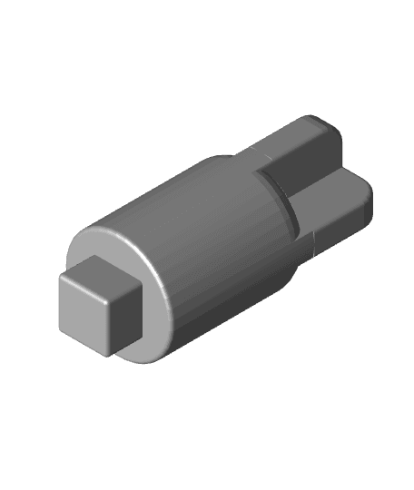 Toy Drill Screwdriver Attachment 3d model