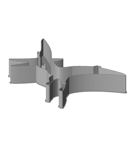 Dinosaur Icon 0043, nestable box (v2) 3d model