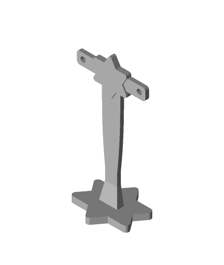 Earring Display Stand by 3dprintbunny full viewable 3d model