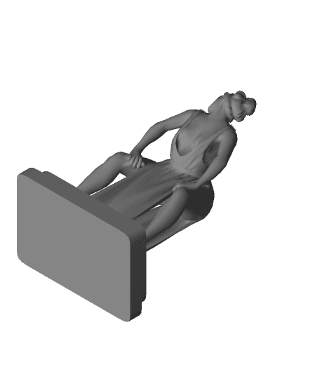 Twerking Aphrodite statue from GTA 5 3d model
