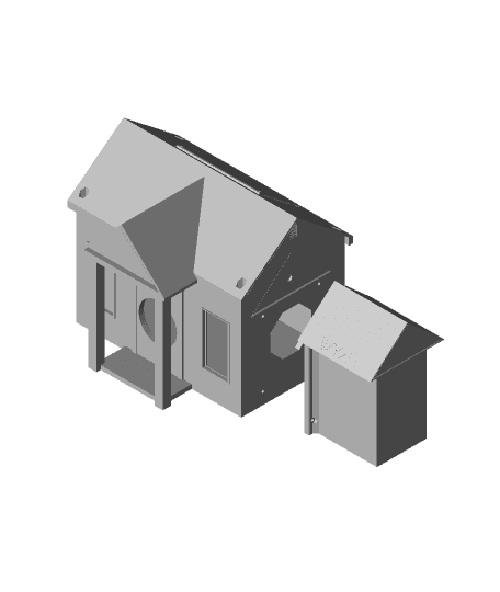 WyzeHouse - Wyze Cam V3 Birdhouse 3d model
