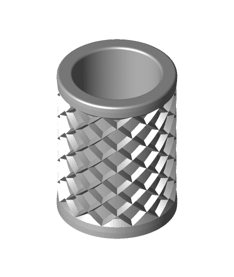 Dia Coozie (support free) 3d model