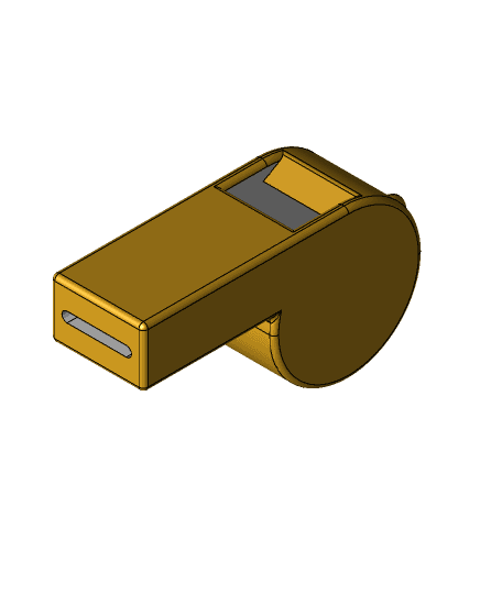Functional Whistle 3d model