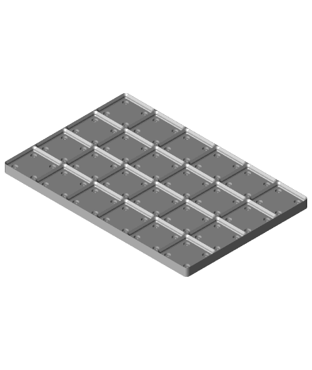 Weighted Baseplate 4x6.stl 3d model