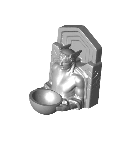 The Guardian of Transportation Planter by MakerGear full viewable 3d model