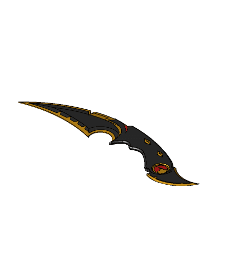  Ruin dagger valorant 3d model