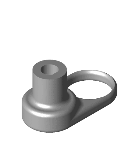 Extruder knob / Bouton moteur extrusion 3d model