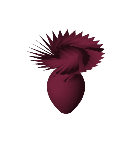 Petal vase challenge  3d model