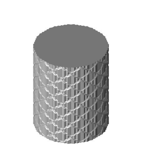 Mosaic Tie Ripple Vase  by cbobo2uco full viewable 3d model