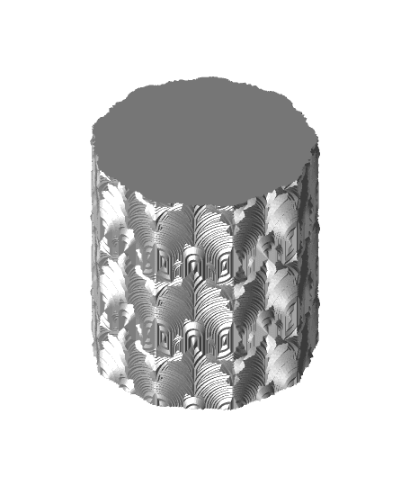 Royal Ripple Vase by cbobo2uco full viewable 3d model