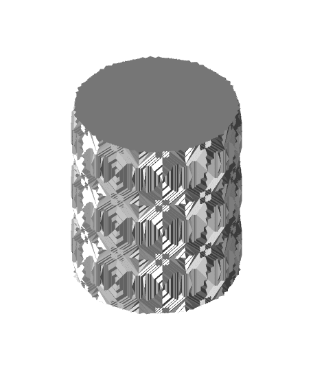 Gem Ripple Vase by cbobo2uco full viewable 3d model