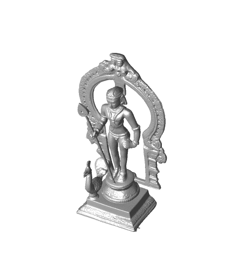Skanda - God of War by makinggodsofindia full viewable 3d model