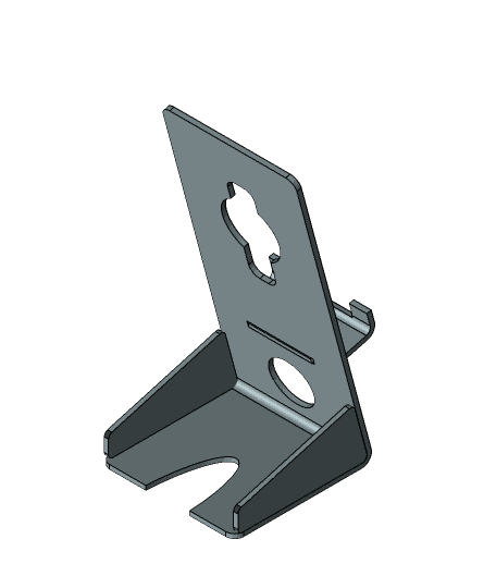 MOBILE STAND ASSEMBLY 3d model