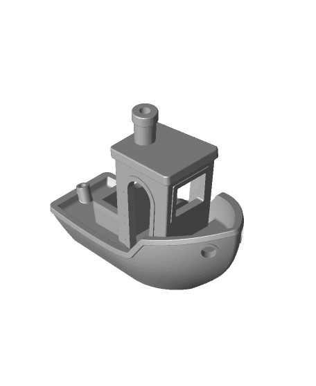 Benchy in a Storm 3d model
