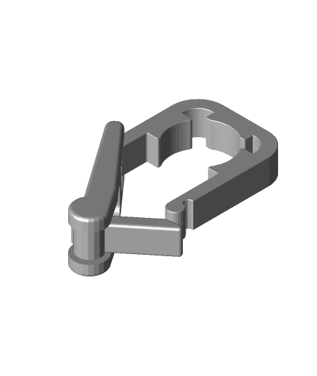 quic release clamp 3d model