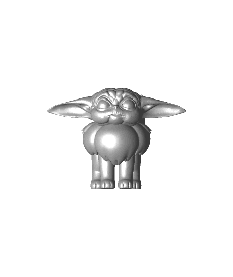 Eevee Yoda  3d model