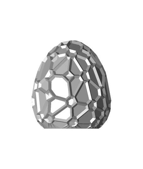 Fancy Easter Egg (3 of 3) 3d model