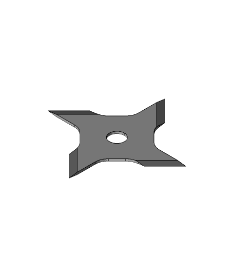  Ninja Star 3 by Roboninja full viewable 3d model