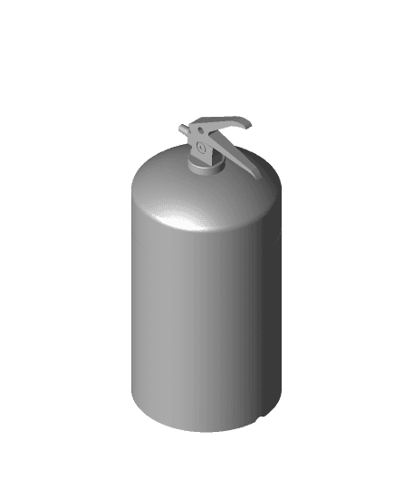 CanCup - Fire Extinguisher 3d model