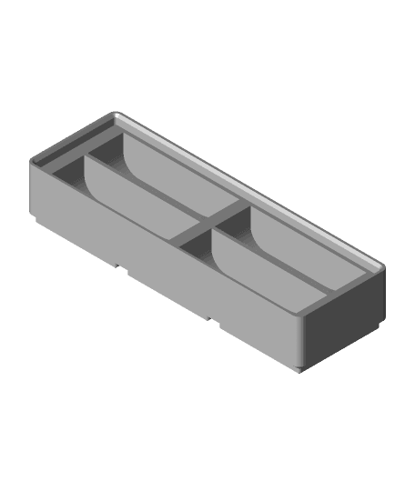 Gridfinity Dymo letratag tape holder 3d model