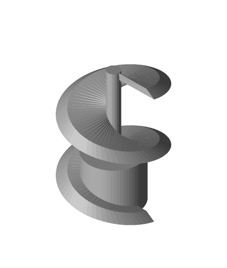 T8 Z Axis Indictor Spiral 3d model