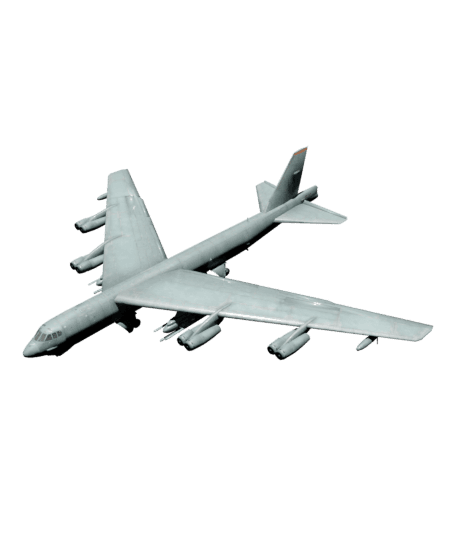 B-52 Boeing Stratofortress.glb 3d model