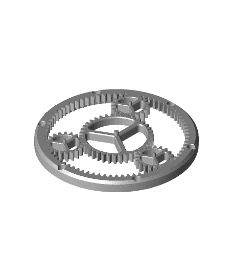 #3DPNSpeakerCover - Gears 3d model