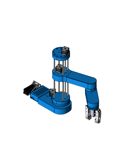 SCARA Robot 3D Model 3d model
