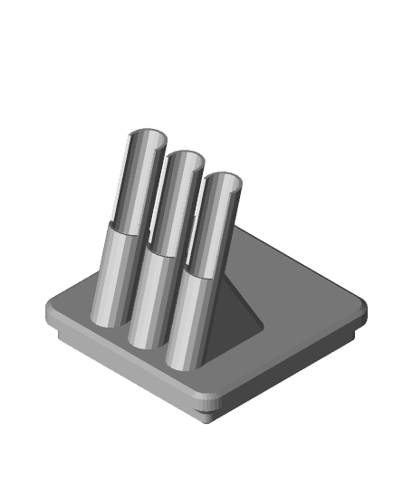 Tamiya Basic File Holder Gridfinity 3d model