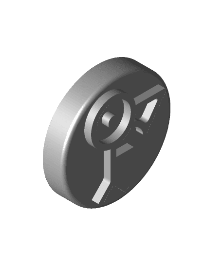 POKEMON UNOWN NON-MMU FRIDGE MAGNET “F” 3d model