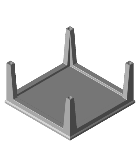 Stackable Stands by johnlava1957 full viewable 3d model